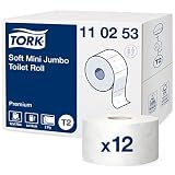 El sistema Mini Jumbo de Tork es sinónimo de eficacia y reducción de costes ya que ofrece más papel higiénico que los rollos normales