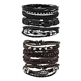 gothic armband herren KLASSISCHES DESIGN: Einfaches und klassisches Design für den persönlichen Gebrauch wie Vintage, Punk, Religion, Rock, Party, Reisen, Alltagskleidung usw.