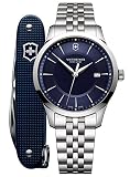 Victorinox Herren-Armbanduhr und Taschenmesser Alliance 241802.1