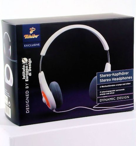 Preisvergleich Produktbild Tchibo TCM Design Stereo Kopfhörer mit 2 Wechselblenden