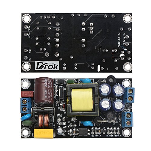 DROK® AC-DC-Vollisoliertes Schaltnetzteil, AC 85-264V / DC 110-370V Schaltnetzteil -Modul, 12V1A / 5V1A Dual-Ouput-Board mit High Efficiency, einfach zu installieren - 5