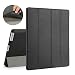 Produktbild Hülle für iPad 2 / iPad 3 / iPad 4 CICMOD® Smartcover Case Tasche Schutzhülle Etui Auto Aufwachen/Schlaf Funktion mit Multi Ständer und Anti-Stoß weiche TPU Rückseite (Schwarz)