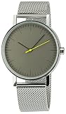Damen Armbanduhr Giorgio&Dario Grau Quarz Gehause Stahl Analog Armband Stahl Silber