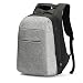 Produktbild Reise-Laptop-Rucksack, Business Anti Theft schlank langlebig Laptops Rucksack mit USB-Ladeanschluss, wasserdicht College School Computer Tasche für Frauen und Männer für 15,6 Zoll Laptop und Notebook