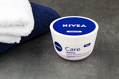 NIVEA Care Sensitive, Creme für Gesicht & Körper, 3er Pack (3 x 200 ml) - 4