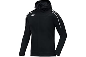 JAKO Kapuzenjacke Classico - Trainingsjacke 100% Polyester, Ideal für Sport & Freizeit, Optimale Passform, schnelltrocknend