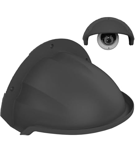 thumbnail image 2 of Outdoor Weatherproof Cover For Outside Camera, ABS Sun Rain Shade Camera Cover White, Security Covers Wall Mount Protective Roof For Outdoor Cameras 2 of 9