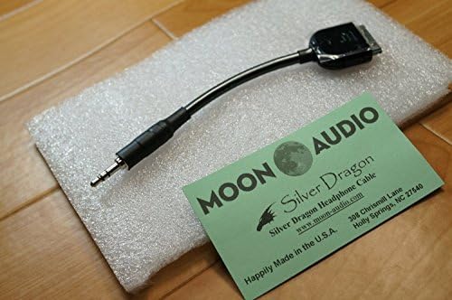 Moon Audio Silver Dragon V3 Replacement Upgrade Audio / Apple Dock Cable for ipad,iphone,ipad