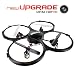 Produktbild Drone mit Kamera 720P HD FPVRC UDI U818A Ufo Quadrocopter RC Drone 2.4G 4CH 6 Achsen Gyro Typ ohne Kopf, Rückkehr Schlüssel, H/M/L 360 ° Stunt -RTF (TF-Karte 4 GB inkl.)