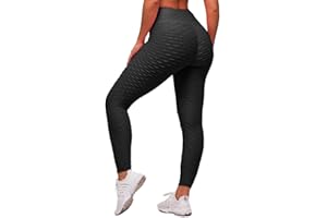 Memoryee Leggings Mujer Push Up Mallas Anticeluliticos Pantalones Deportivos Fitness Suaves Elásticos Cintura Alta Barriga Control Talla Extra Leggins Yoga
