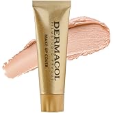 Dermacol Mini Makeup Foundation Full Coverage 13g Matte Liquid Foundation SPF 30 Waterproof Foundation for Oily Skin Acne and