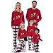 Produktbild Christmas Pyjamas Family UFODB Baby Jungen Mädchen Schlafanzug Xmas Weihnachten Weihnachtspullover Hausanzug Weihnachtspyjama Nachtwäsche Blouse Hose Sleepwear