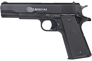 AS24 Colt 1911 M1911A1 Kaliber 6mm BB Federdruck Softair Pistole <0,5 Joule KWC Metallschlitten Airsoftpistole Soft Air Softairwaffe Colt1911 1911A1
