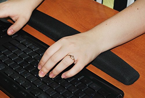 Mauspad Maus Mousepad Mouse GEL Silikon Handauflage Pad Schwarz #170 - 2