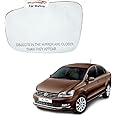 Car Styling - Passenger Left Side View Mirror Glass for Volkswagen Vento 2010-2015 Model Type 1 Pack of 01 Pcs.