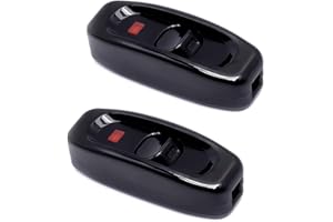 REBANKY LanYing 2 Pcs Noir Interrupteur Lampe Inline Switch 250V 10A Interrupteur Intermédiaire avec Voyant Led Interrupteur à Cordon en Ligne pour Lampe de Chevet Lampe Table Câble éLectrique Miroir Lampe