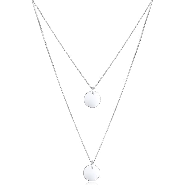 Elli Collana A Forma Di Y In Argento 925 – Gioiello Minimal Moderno Per Donna - 3