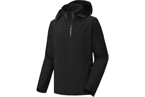 SwissWell Giacca antivento Giacca impermeabile Giacca per il tempo libero all'aperto Giacca funzionale