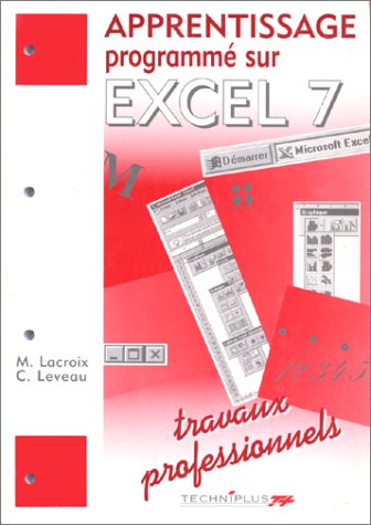 Preisvergleich Produktbild Apprentissage programmé sur Excel 7