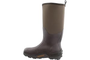 Muck Boots Unisex Wetland Pull On Waterproof Wellington Boot, Brown, 5