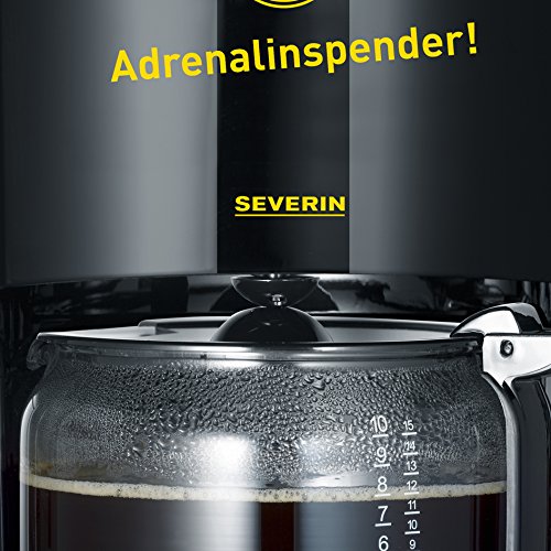 Severin KA 9743 Kaffeeautomat, BVB schwarz / gelb - 5