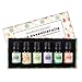Produktbild Ätherische Öle Set Aromatherapie Öle Geschenk Set Lavendel, Pfefferminze, Zitrone, Eukalyptus, Rosmarin, Pampelmuse, Zimt, Bergamotte, Jasmin Duftöl, 6x 10ml