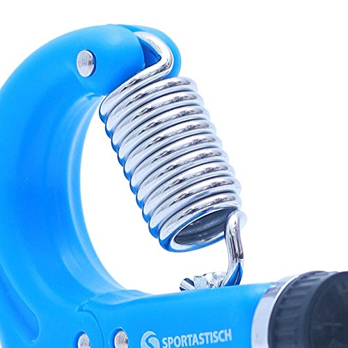 Premium Handmuskeltrainer „Strong Grip“ von Sportastisch :: 3 hochwertige Stressbälle im Set:: einstellbare Fingerhantel :: in geprüfter Qualität :: verschiedene Härtegrade der Schaumstoffbälle bis 20 kg :: ideal für Kletterer, Bodybuilder, bei Stress, Rheuma oder nach Schlaganfall:: optimal als Handtrainer, Unterarmtrainer, Fingertrainer, Handgelenk trainer :: Durchmesser 5cm, auch für Kinder geeignet :: BONUS E-book „Handtraining“ :: inklusive 3 Jahren Sportastisch Produktgarantie - 8