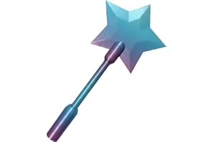 Credit Card Wand, 3D Printed Wand Taps To Pay, Fun Star Stick For Kids Adults Tech Lovers Cosplay Fans Magicians Performers, Contactless Payment Card Holder For Parties Shopping Travel