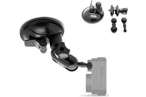 ChargerCity Dash Cam Suction Cup Mount for Garmin Dash Cam 20 25 30 45 46 47 55 56 57 65 66 67W Mini 2 and Speak Tandem