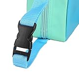 Lance Home Zerlegbar und Verstellbare Sitzerhöhung für Baby Kinder Boostersitz Blau - 4