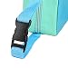 Baby Dinning Booster Seats, Lance Synthetic Leather Toddler Infant Harness Cushion HighChair Booster Seat Bag Travel Storage Chair (Blue)