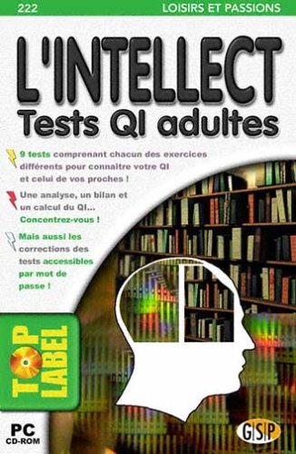 Preisvergleich Produktbild L'Intellect Test Q.I. adulte
