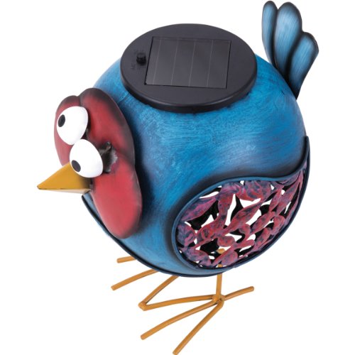 insatech LED Solarleuchte Metallfigur VOGEL mit 1 weißer LED - 4