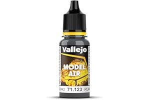 Vallejo Model Air-Colore Acrilico, Grigio (Usaf Dark Grey), 17 ml