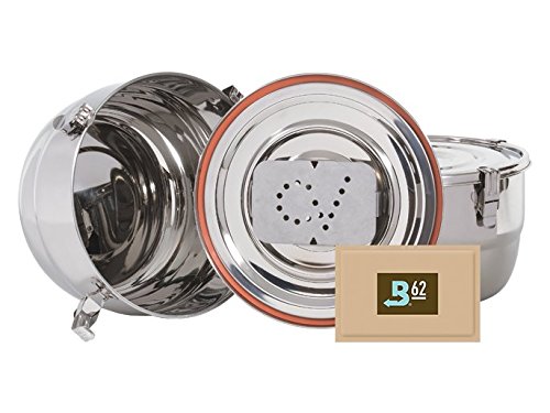 17-Liter CVault Container – 12″ x 9.5″ – Includes Two 60g Boveda Humidipaks by Freshtor - 2