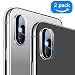 Produktbild Handy Kamera Protector Kompatibel für iPhone X / Xs / Xs Max Kamera Panzerglas - Linse Schutzfolie Ultra-klar Hohe Transparenz 9H Härte Anti-Kratzen Anti-Öl Anti-Bläschen Panzerglas Kameraschutzfolie