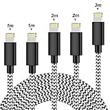 Carga más rápida: Cable de cobre de calidad y el nylón tejedor reducen la resistencia del cable de carga, lo cual permiten que el cable del iPhone proporcione la carga más rápida posible a través de cualquier cargador USB. Al mismo tiempo se pueden realizar la carga sincrónica a la velocidad más rápida en el Windows PC o Mac.