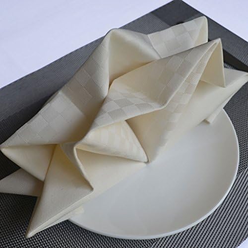 LINGZHIGAN Napkin Cloth Wiping Cloth Cup Mouth Cloth Water Absorption Hotels Decoration Cloth Art Napkin Gingham For Dinner Everyday Use 4 PCS/Set