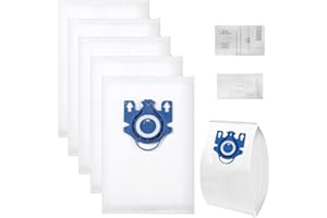 FANXIYA Staubsaugerbeutel Kompatibel mit s8340 Staubsaugertüten für Miele GN,Classic C1, Complete C1, Complete C2, Complete C3, S227/S240, S270/S280, S400i-S456i, S600-S658, S800-S858 (Blau))