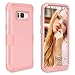 Produktbild Galaxy S8 Plus Hülle,Galaxy S8 Plus Case, Snewill Hybrid Heavy Duty Shockproof Full-Body Protective Case with Dual Layer [Hard PC+ Soft Silicone] Impact Protection for Samsung Galaxy S8 Plus - Rose Gold