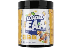 CNP Professional Loaded EAAs, Essential Amino Acids, BCAAs, Muscle Repair & Recovery Powder, 300g / 100g and 30/10 Servings, 12 Delicious Flavours (Fantasy Orange, 300g)