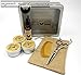 Organic Earth DawnBeard Grooming Kit 7 Pce - Luxury Gift Box