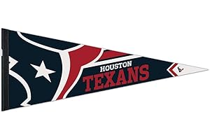 WinCraft NFL 14508115 Houston Texans Premium Pennant, 12" X 30"