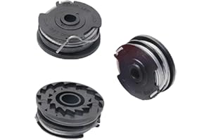 DCSZGZW Bobina de Hilo,Bobina de Repuesto de Recortadora Cortabordes,Bobina de Hilo Compatible con Bosch Advancedgrasscut 36, Art 36-36 LI, ART24/24+, Art 27/27+, Art 30/30+. F016800351