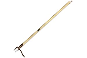 Spear & Jackson 4124NB Elements Traditional Weeder - Ergonomic Long Handle (42") Stand Up Garden Weeder Tool - Easily Tackle Weeds Comfortably While Standing - Uproot Unwanted Plants Effortlessly