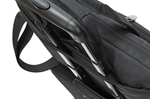 RIVACASE Tasche für Laptops bis 17.3″ – Hochwertige Notebooktasche mit zusätzlichen Fächern und angenehmen Tragekomfort – Schwarz - 8