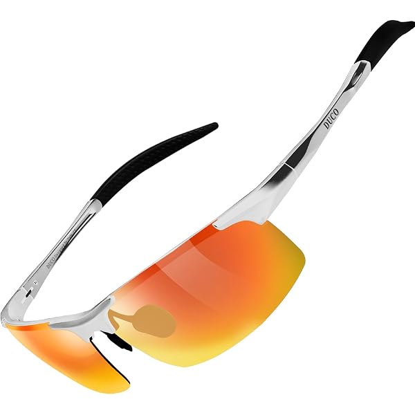 Myiaur Occhiali Da Sole Donna Polarizzati Avvolgenti – Accenti A Farfalla In Metallo, Protezione UV400, Design Curvo Per Guida E Attività All'Aperto