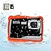 Price comparison product image BOMEON Underwater Camera for Kids 12MP HD Underwater Action Camera Camcorder with 8X Digital Zoom 2.0 Inch LCD Display with 8G SD Card