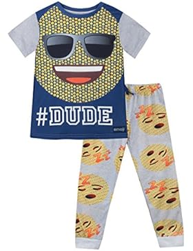 Emoji Jungen Emoji Schlafanzug - Slim Fit