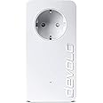 devolo LAN Powerline Adapter, dLAN 1200+ Extension Adapter up to 1200 Mbit/s, Ideal for Home Office, 1x LAN Connection, LAN Socket, White